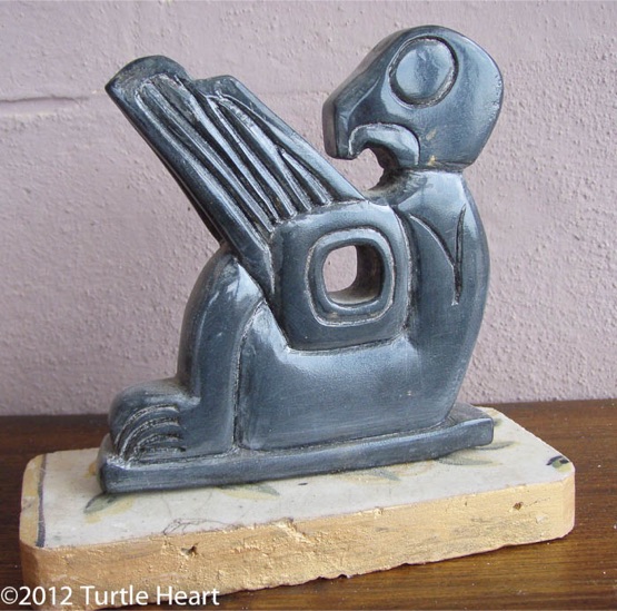 name ceremony. ethiopian wonderstone sculpture by Turtle Heart. Ojibwe. Pantelleria.